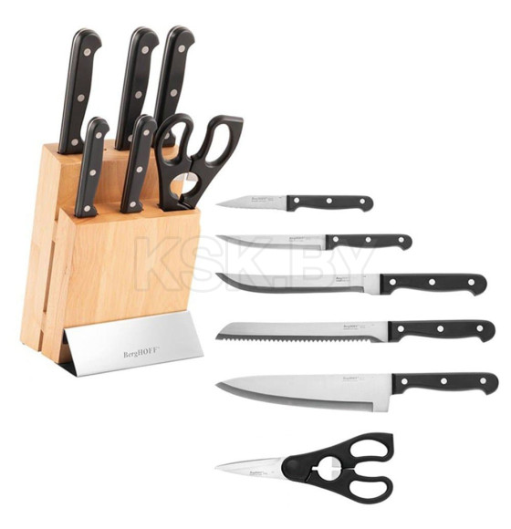 Набор ножей Quadra 7пр Duo Essentials BergHOFF (1307030) 