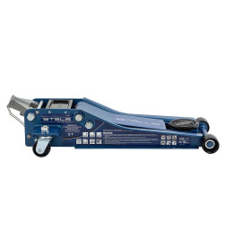 Домкрат гидравлический подкатной 3 т (h подъема 75-515 мм) LOW PROFILE QUICK LIFT Stels 51136