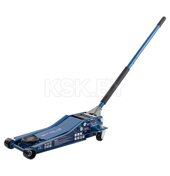 Домкрат гидравлический подкатной 3 т (h подъема 75-515 мм) LOW PROFILE QUICK LIFT Stels 51136 (51136) 