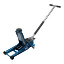Домкрат гидравлический подкатной 3 т (h подъема 75-505 мм) с педалью QUICK LIFT Stels 51137 (51137) 