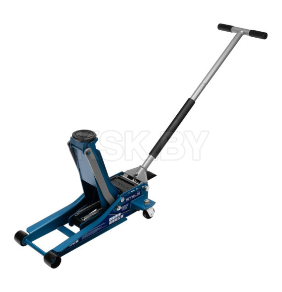 Домкрат гидравлический подкатной 3 т (h подъема 75-505 мм) с педалью QUICK LIFT Stels 51137 (51137) 
