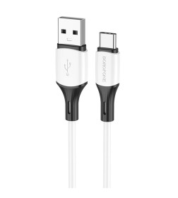 Кабель USB BOROFONE BX79 Type-c 1.0м, 3.0A белый