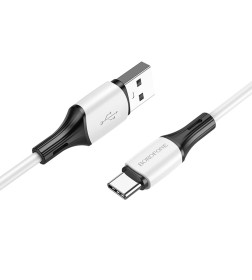 Кабель USB BOROFONE BX79 Type-c 1.0м, 3.0A белый