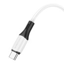 Кабель USB BOROFONE BX79 Type-c 1.0м, 3.0A белый (84796) 