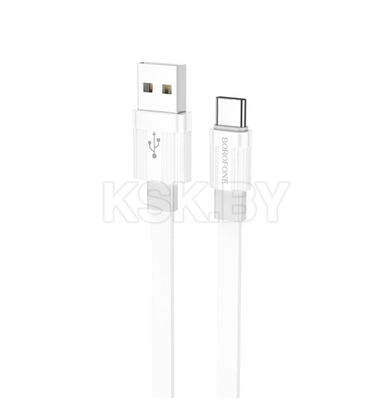 Кабель USB BOROFONE BX89  Type-c 1.0м, 3.0A серый (89487) 