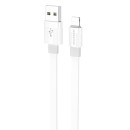 Кабель USB BOROFONE BX89  lightning 1.0м, 3.0A серый (89395) 