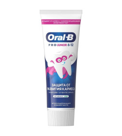 Зубная паста Oral-B 75мл для детей Мягкий вкус Pro-Junior