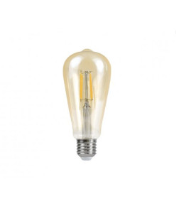 Лампа светодиодная LED-ST64-deco gold 11Вт 230В Е27 3000К золотистая IN HOME