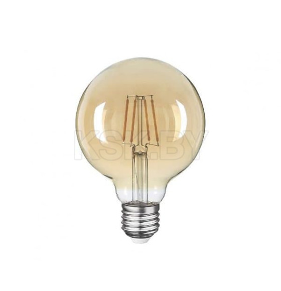 Лампа светодиодная LED-GL-95-deco gold 9Вт 230В Е27 3000К золотистая IN HOME (4690612036465) 