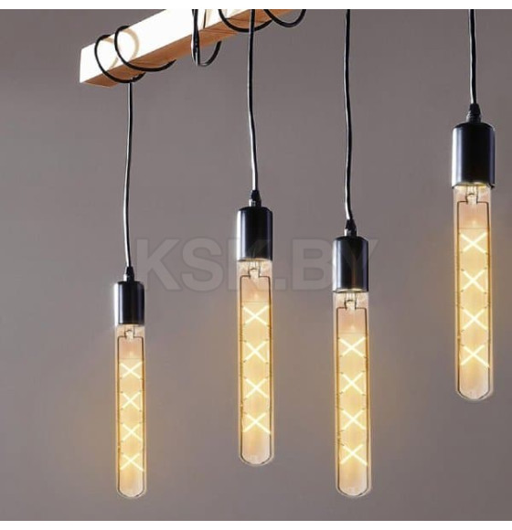 Лампа светодиодная LED-T30-deco gold 9Вт 230В Е27 3000К золотистая IN HOME (4690612050874) 