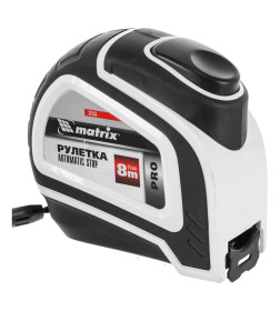 Рулетка  8м х 25мм Autostop PRO Matrix 32553