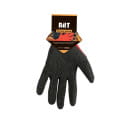 Перчатки из красного полиэстера с вспенен. черным поркытием на ладони 13 кл. TR-797 (B8901647) 