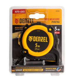 Рулетка  5м х 25мм Denzel 31522