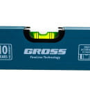 Уровень 1200 мм, алюминиевый усиленный, 3 глазка Gross 33632 (33632) 