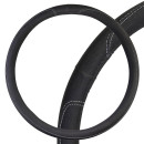 Оплетка экокожа 2XL Large- 2 SKYWAY Черная/серая прострочка (S01102492) 