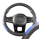 Оплетка экокожа M Combo- 2 SKYWAY Черно/Синяя (S01102065) 