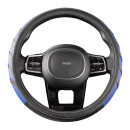 Оплетка экокожа M Combo- 2 SKYWAY Черно/Синяя (S01102065) 