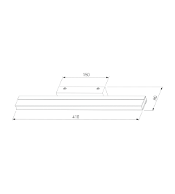 Светильник 9Вт 4000К Tabla LED хром  MRL 1075 ES