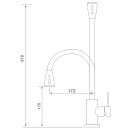 Смеситель для кухни Gross Aqua Neosteel 3241609SSG (3241609SSG) 