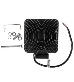 Фара светодиодная OFF ROAD 107*107(126)*25мм квадратная 12V/24V 27W 6000К SKYWAY 9 диодов Дальний свет
