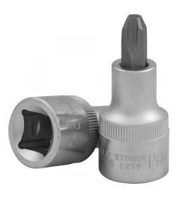Головка торцевая 3/8" с вставкой-битой РН4х48 мм Jonnesway S11H304