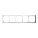 Рамка 5-постовая, универсальная GAL000105 Systeme Electric ArtGallery Белый (GAL000105) 