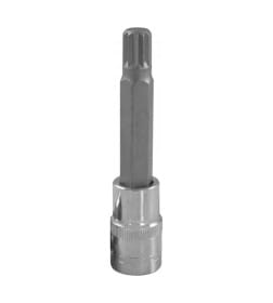 Головка торцевая 1/2" с вставкой-битой SPLINE M12х100 мм Ombra 121712