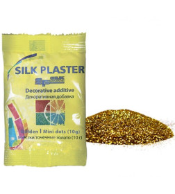 Декоративные блёстки Silk Plaster №2 (золото-точки) 10г