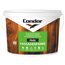 Краска водно-дисперсионная фасадная акриловая CONDOR Holz Fassadenfarbe белая,  12 кг