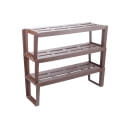 Этажерка для обуви Slip 3-х секционная (шоколадный) BEROSSI АС 27645000 (АС 27645000) 