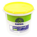 Краска водно-дисперсионная фасадная Kapral E-20 белая, 2,5 л (3,75 кг)