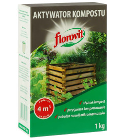 Активатор компоста Флоровит  гранулир. 1кг коробка