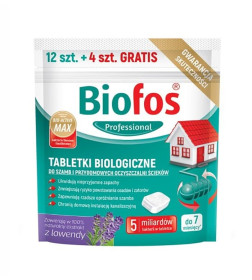 Биофос таблетки для септиков и очистит.станций Biofos Professional, 12штх20г+4шт бесплатно, дойпак