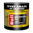 Грунт-Эмаль по ржавчине Dali 3 в 1 белый База А, (0,7 л) 