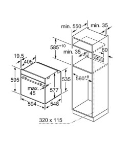 Духовой шкаф Bosch HBG7741W1