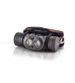 Фонарь XP-L HI+XP-G3 CREE "Panda 3R" налобный аккумуляторный 1100Лм, Li-Ion 2600mAh Яркий луч