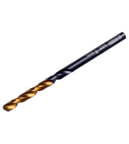 Сверло по металлу  3 мм HSS-Tin (10 шт.) Golden Tip Denzel 717205