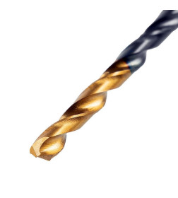 Сверло по металлу  3 мм HSS-Tin (10 шт.) Golden Tip Denzel 717205