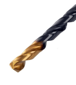 Сверло по металлу  5,5 мм HSS-Tin (10 шт.) Golden Tip Denzel 717214