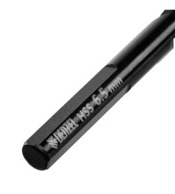 Сверло по металлу  6,5 мм HSS-Tin (10 шт.) Golden Tip Denzel 717216