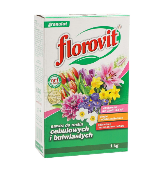 Удобрение Флоровит для луковичных растений 1кг, коробка