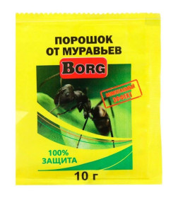 Порошок против муравьёв Borg 10гр