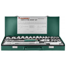 Набор головок торцевых 1/2" 8-34 мм (24 предмета) Jonnesway S04H4724S (S04H4724S) 