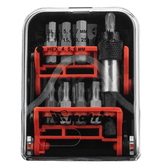 Набор бит S2 (18 предметов) Matrix 11316 (11316) 
