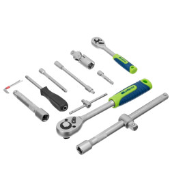 Набор головок и бит 1/2", 1/4" (94 предмета) Сибртех 13388