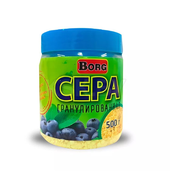 Сера гранулированная 500 гр