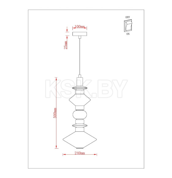 Светильник подвесной ARTE LAMP A2442SP-15PB (A2442SP-15PB) 