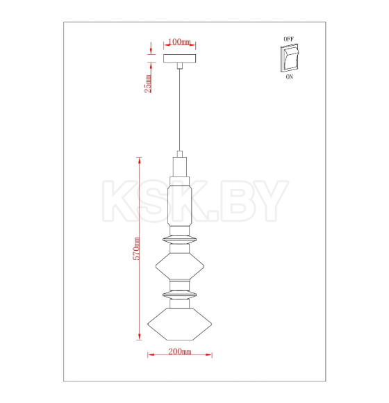 Светильник подвесной ARTE LAMP A2442SP-16PB (A2442SP-16PB) 