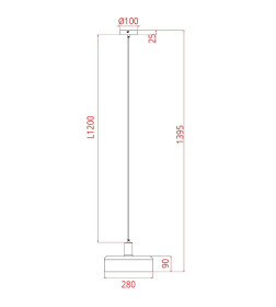 Светильник подвесной ARTE LAMP A7052SP-1BK