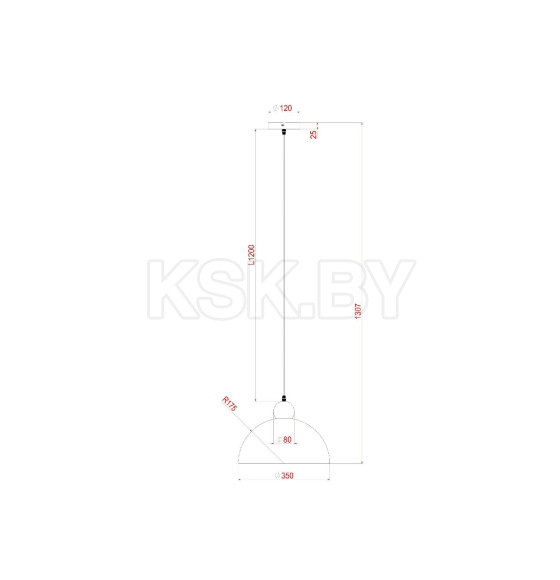 Светильник подвесной ARTE LAMP A7053SP-1BK (A7053SP-1BK) 